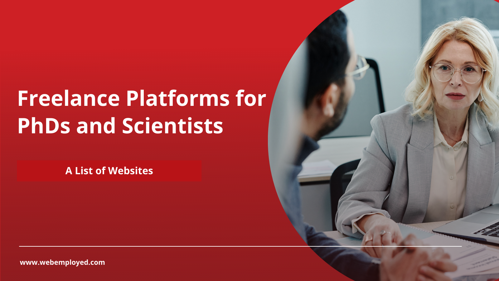 Freelance platforms for PhDs and Scientists
